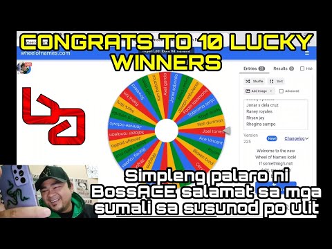 Free Gcash -Simpleng palaro ni BossACE Congrats sa 10 lucky winners 💪
