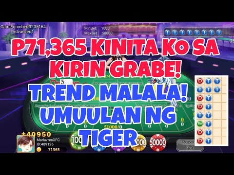 GRABENG TREND NAGANAP| UMUULAN NG TIGER SA DVT SOLID| KIRIN GAMES