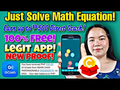 Just solve Math! Earn up to ₱500 Direct Gcash For Free with New Proof of Payment | Legit Paying App
