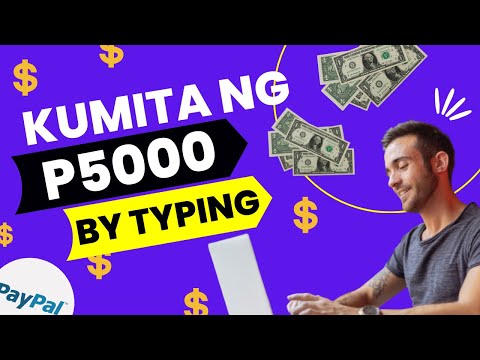 KUMITA NG 5000 PESOS | TOP FIVE ONLINE TYPING JOBS 2022 | WORK FROM HOME