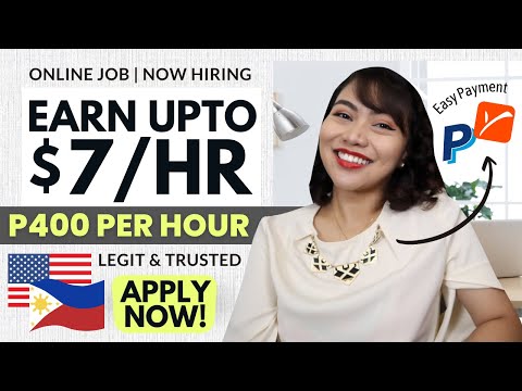 KUMITA NG P400/HR [$7/HR] Online Job na U.S. BASED | NOW HIRING: LEGIT & TRUSTED | For PINOYS