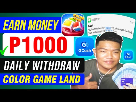 MAKE MONEY P2500 WITH COLOR GAME LAND! DAILY WITHDRAWAL TO GCASH! EARN MONEY ONLINE! LARO REVIEWS