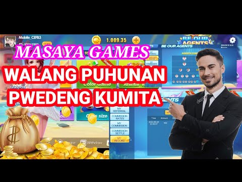 MASAYA GAMES [ NEW LEGIT ONLINE GAMES APPLICATION KUMITA NG PERA KAHIT WALANG PUHUNAN