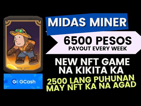 MIDAS MINER REVIEW | P6500 PESOS SA GCASH ANG PAYOUT EVERY WEEK| MINING GAMEPLAY 2022