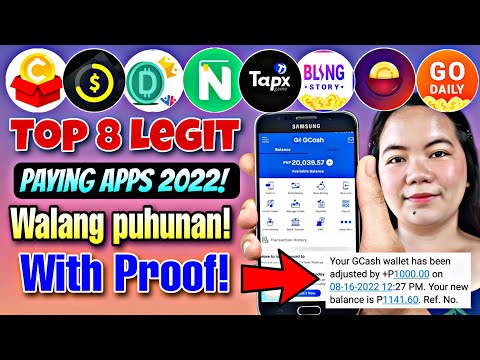 My Top 8 Legit Paying Apps 2022 Direct Gcash With My Own Proof of Payment