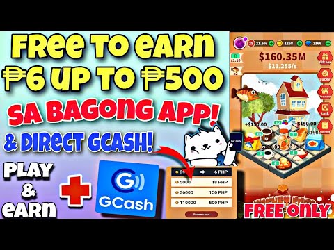NEW RELEASE APP FREE EARN ₱6 TO ₱500 DIRECT GCASH.HONEST REVIEW GCASH EARN MONEY ONLINE 2022