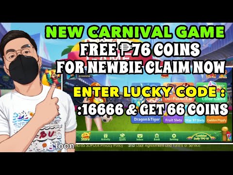 NEW RELEASE EARNING APP (CARNIVAL GAME) ! DOWNLOAD NOW & GET YOUR FREE COINS