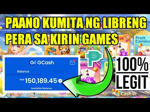 PAANO KUMITA NG LIBRENG PERA SA KIRIN GAME APPLICATION | PAANO KUMITA NG GCASH GAMIT ANG CELLPHONE 📱