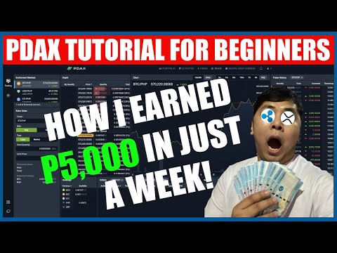TRADE IN PDAX TUTORIAL FOR BEGINNERS | HOW I EARNED ₱5,000 IN JUST A WEEK!