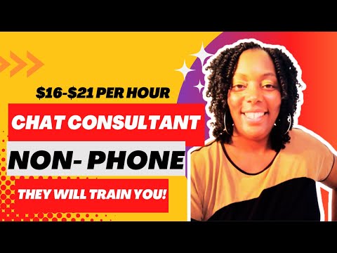 Urgent!!!! $16-$21 Hourly No Phone Chat Online Job! No Talking, Just Typing| Work From Home Jobs
