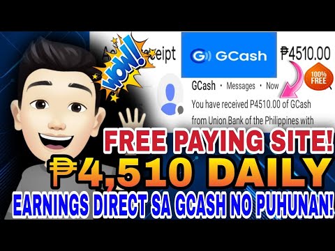 100% Free Gcash : Kumita Ng ₱4,510 Daily Sa Gcash