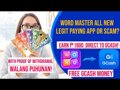 Earn 1800 Direct Gcash | Word Master Honest Review