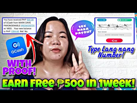 Earn ₱500 in 1 Week | Mag Type Ka lang nang Number | Legit Paying App Direct Gcash With Proof |