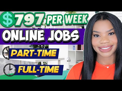 🤑 $797 PER WEEK ONLINE JOBS! PART-TIME HOURS! LITTLE EXPERIENCE, NO DEGREE! WORK FROM HOME JOBS 2022