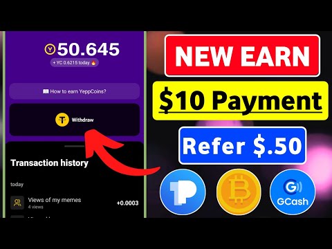 🥰 YEEP|INVITE $.50 DOLLAR|NEW EARN APP PAYMENT PROOF|REAL MAKE MONEY ONLINE 2022