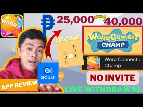 Free ₱25,000 Gcash | Word Connect Champ App Review