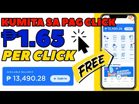 FREE GCASH MONEY: Click And Earn Na Pwede Sa Gcash ₱1.65 Per Click, Kikita Ka Talaga Dito Ng Malaki