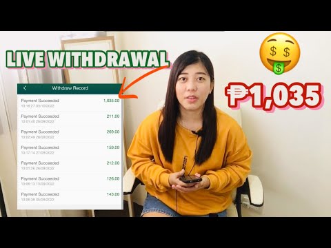 GOODWOOD APP LIVE WITHDRAWAL ₱1,035 DIRECT TO GCASH | PROOF OF WITHDRAWAL | EARNING APP/WEB 💯 LEGIT