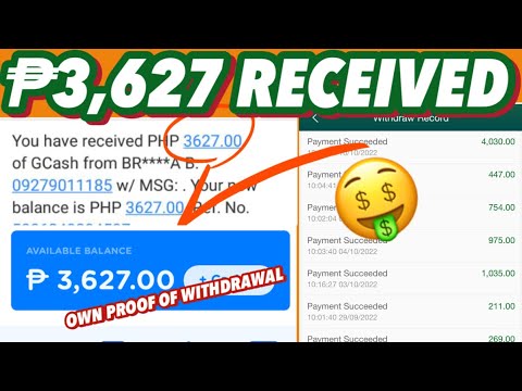 GOODWOOD APP RECEIVED ₱3,627 WITHDRAWAL TODAY DIRECT TO GCASH | LEGIT PAYING APP | OWN PROOF