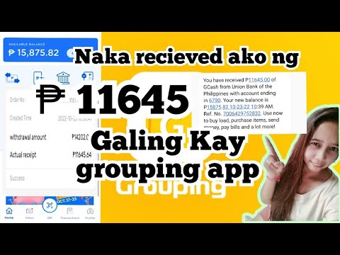 Grouping Apps – Kumita Ako Ng ₱11645