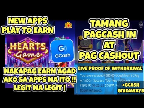 Heartsgame8 – Earn Agad Sa Apps How To Cash In Cashout
