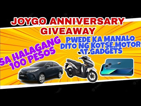 Joygo App Pwede Kang Manalo Dito Ng Motor