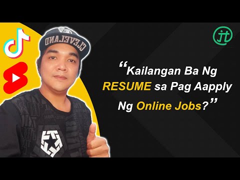 Kailangan Ba Ng RESUME sa Online Jobs Kung Mag Aapply? Paano?