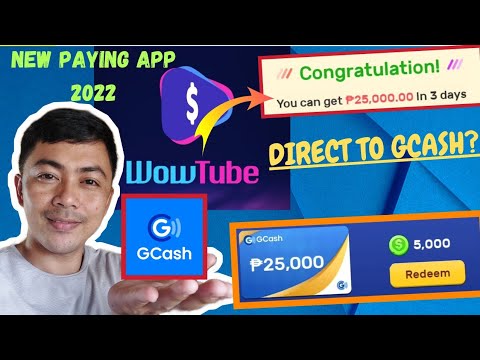 NEW PAYING APP 2022: WOWTUBE APP REVIEW | DIRECT TO GCASH IN 3 DAYS| LIVE WITHDRAWAL | LEGIT??