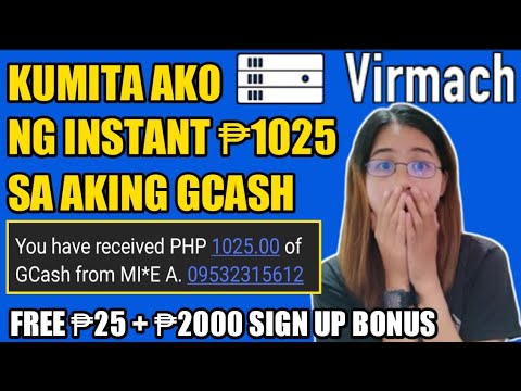 NEW RELEASE LEGIT PAYING PLATFORM : KUMITA AKO NG INSTANT ₱1025 SA AKING GCASH KAY VIRMACH