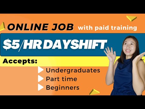 NON VOICE DAYSHIFT ONLINE JOB (EARN $5 PER HOUR) BEGINNERS & NO EXPERIENCE NEEDED | Sincerely Cath
