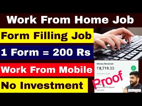 Online Jobs At Home | Work From Home Jobs | Part Time Job | Best Money Earning App | Typing Job |wfh