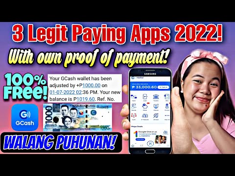 Paano kumita nang Libreng Pera ngayong 2022? | Just Play this 3 Legit Paying Apps Direct Gcash |