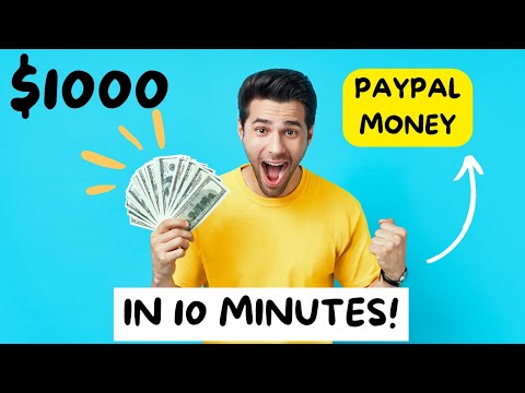 This Website Will Give You a $1000 Free PayPal Money In 10 Minutes 🔥🔥