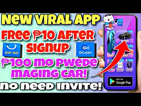 VIRAL APP FREE ₱10 PAGKA SIGNUP.₱100 MO PWEDE MAGING  KOTSE?MAMIMILI KA LANG ODDS OR EVEN 100%LEGIT?