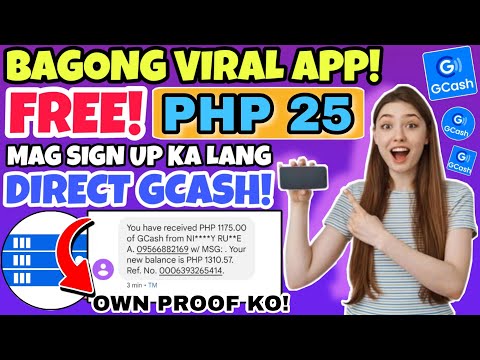VIRAL PAYING APP! FREE ₱25 AFTER SIGN UP, EARN GCASH MONEY MONEY 2022: FREE GCASH, VIRMACH APP!