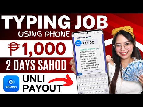 Easy Typing Job Sa Phone – Free ₱1,000 Sahod Ko Ng 2 Days