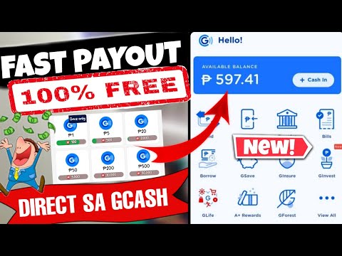 Free ₱597.00 Direct To Gcash | Free Lang! Dali Pa Ng Gahawin Para Kumita