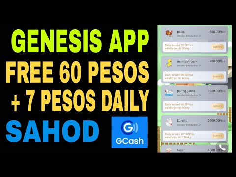 Free Gcash 60 Pesos + 7 Pesos Free Araw Araw