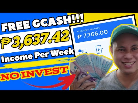 Free Gcash ₱3,637.42 Per Week Walang Investment