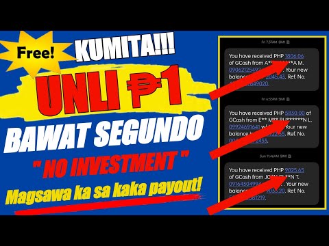 Free Gcash Unli ₱1 Every Second!!! Grabe Magsawa Ka Sa Cash-out