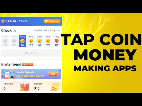 Tap Coin Free Money Making App In Gcash