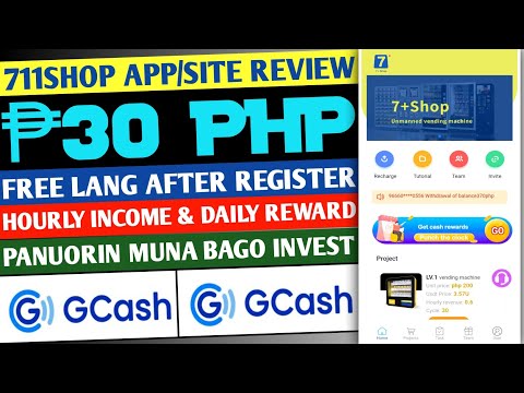 711 SHOP APP REVIEW! | FREE ₱30 PHP AFTER SIGN UP | EARN HOURLY REVENUE & DAILY INCOME | Marky Vlogs