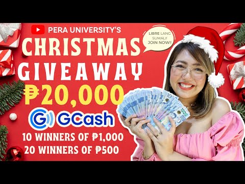₱20,000 Gcash Christmas Giveaway |