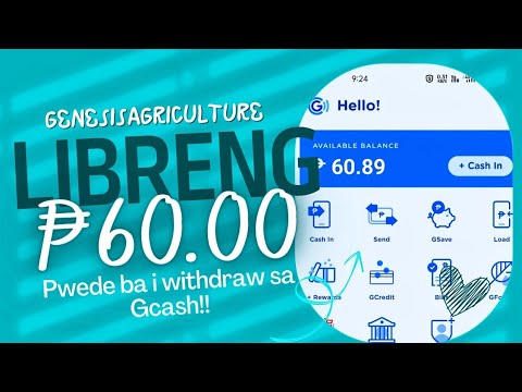 Genesisagriculture | Pwede Ba Ma-withdraw Ang Libreng ₱60 Bonus Nito?