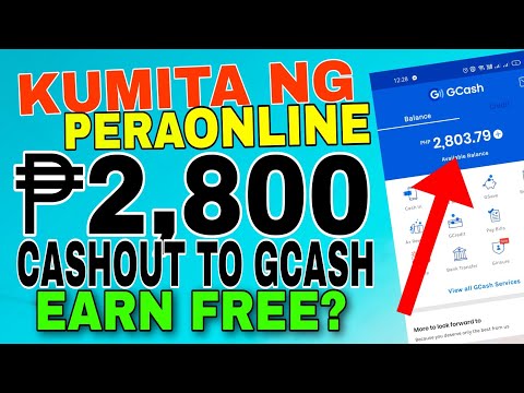 Kumita Ng Pera Online ₱2,800 Pesos Cashout To Gcash! How To Earn For FREE?! How To Make Money Online