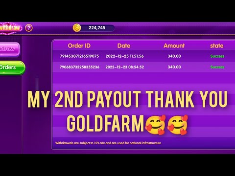 Legit na Legit my 2nd withdraw kay goldfarm /my own proof /live withdraw