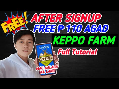NEW RELEASE EARNING APP: KEPPO FARM FULL TUTORIAL | AFTER REGISTER MAY FREE ₱110 | PAYOUT THRU GCASH