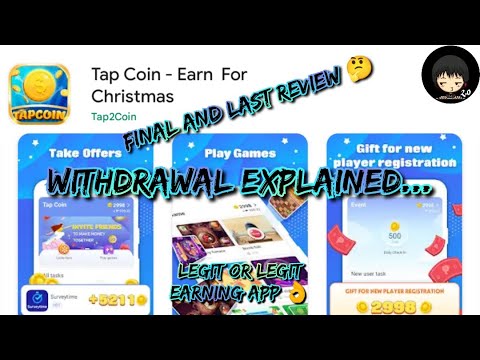 Tap Coin – Final and Last Review | Withdrawal Explained | Legit or Scam Earning App
