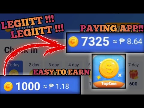 Top Coin legit and paying app new trending 2022 and how to earn in this app