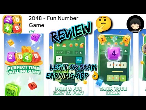 2048 – Fun Number Game Review | Legit or Scam Earning App 🤔